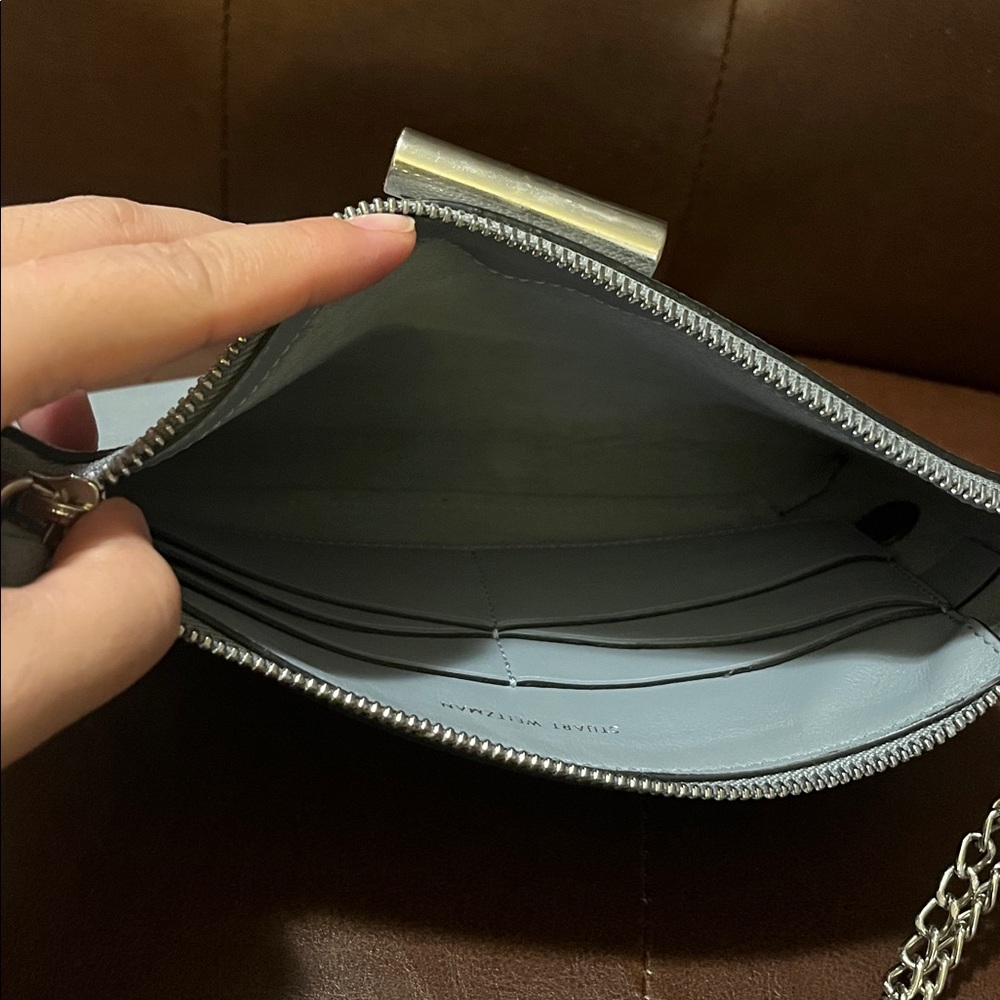 Stuart Weitzman Convertible Clutch Shoulder Bag - Picture 3 of 6